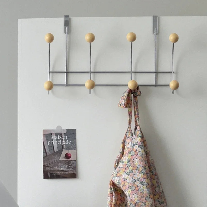 Door Hook Hanging Coat Rack Without Drilling Bedroom