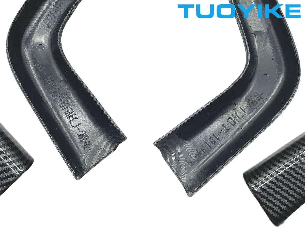 Car Abs Carbon Fiber Interior Door Pull Handle