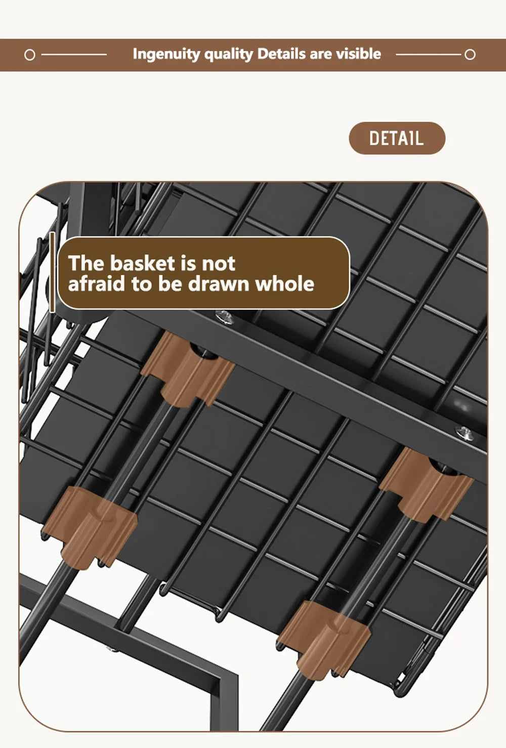 Tier Adjustable Pull Out Under Sink Organizer Slide