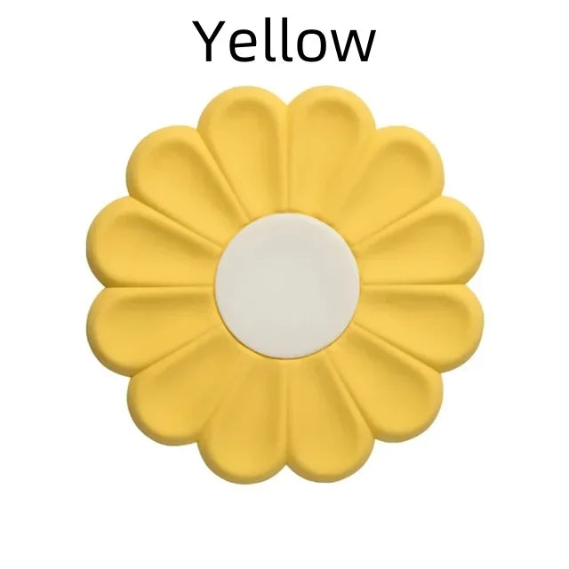 Flower Heat Resistant Silicone Mat Drink Cup Coasters