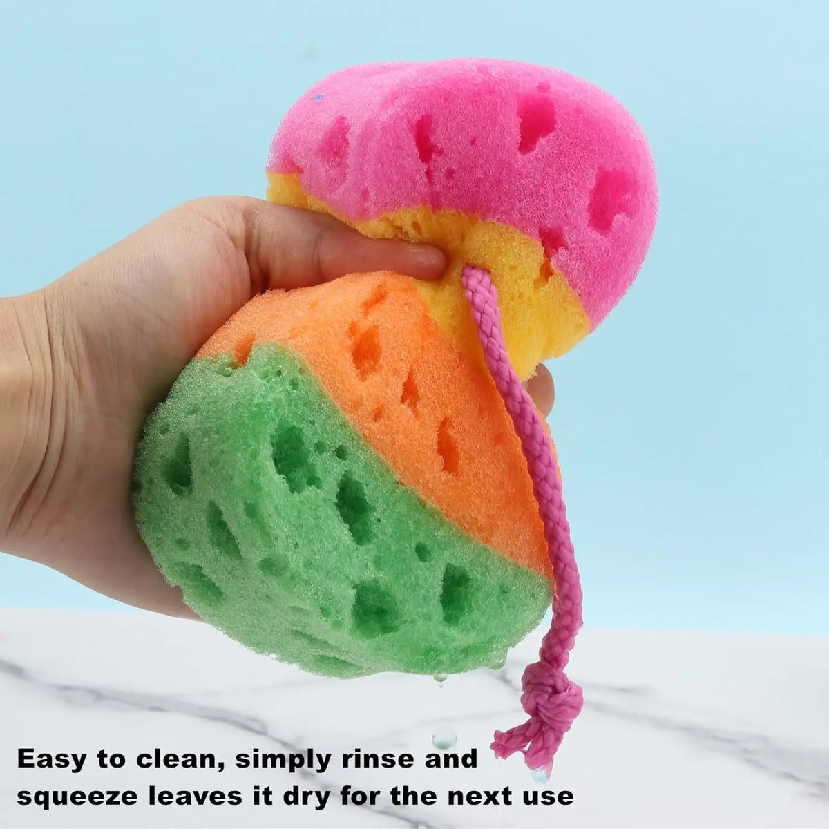 Exfoliating Bath Sponge Body Sponges Shower Loofah Soft