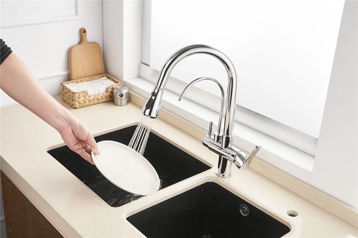 Ways Touch On Filter Faucets Of Pull Down