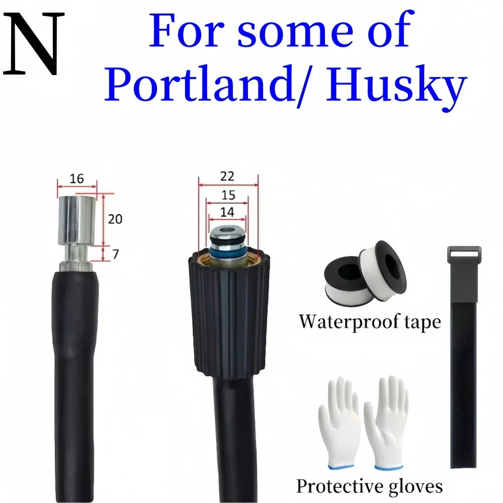 5-50m High Pressure Washer Hose Pipe Cord Car