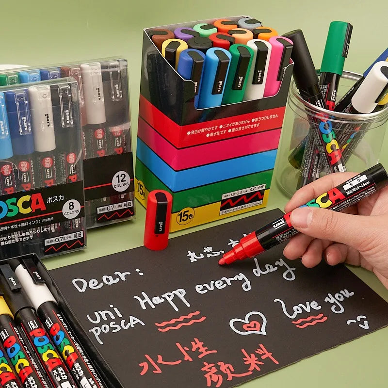Uni Posca Full Marker Pen Storage Bag Pc-1m