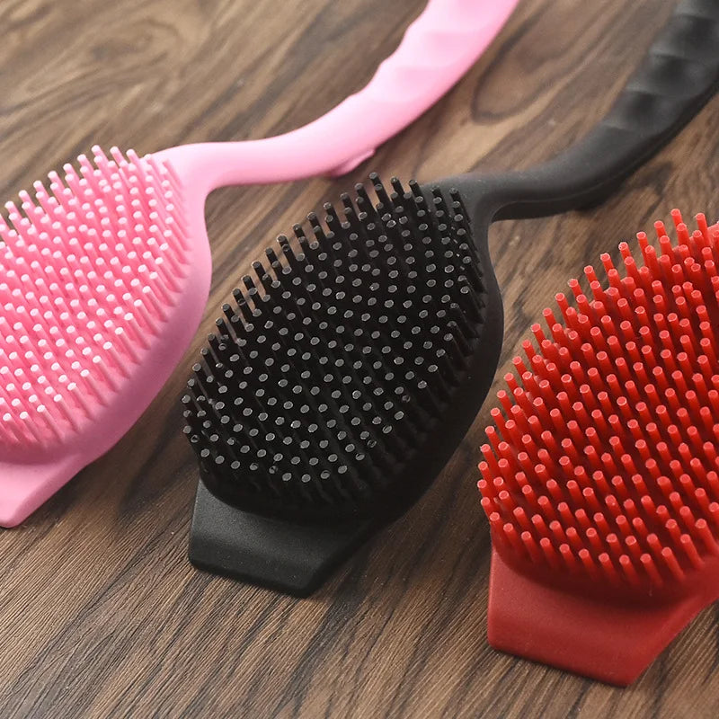 Long Handle Silicone Dishwashing Brush Hangable Pot &