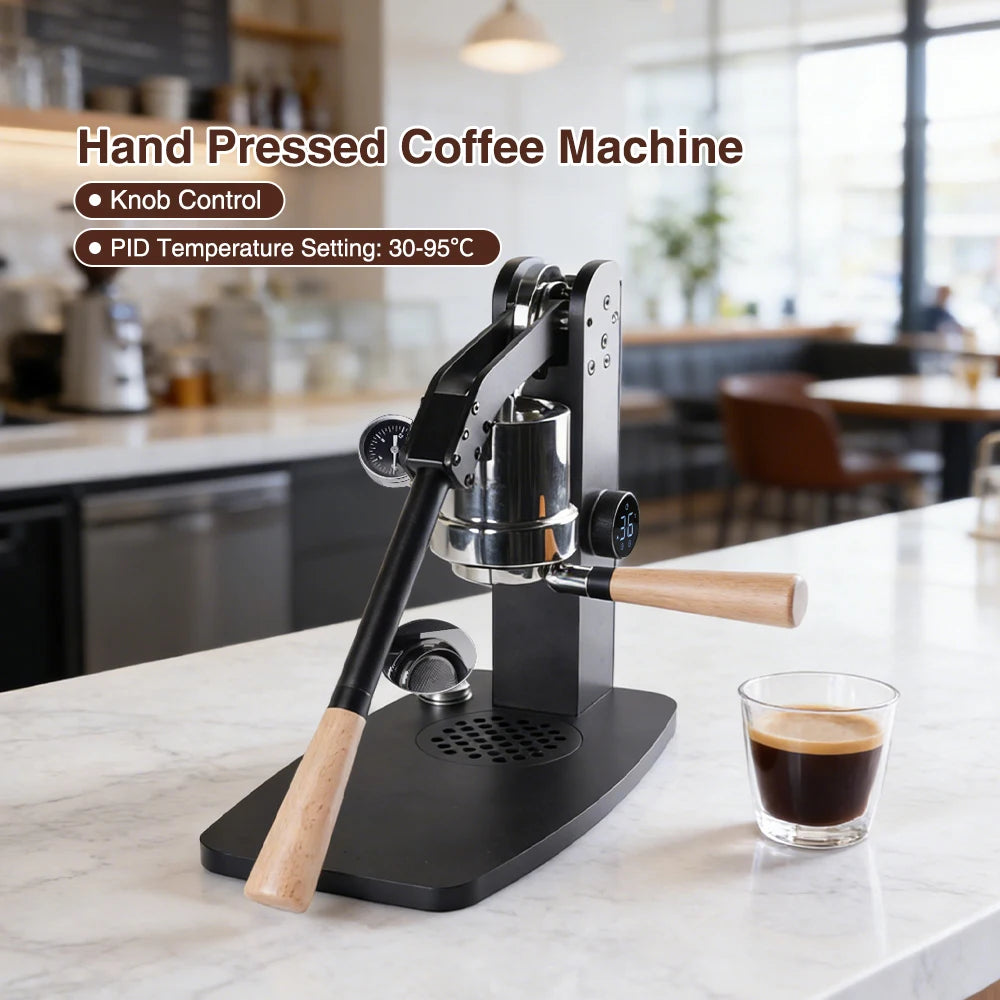 Gzzt Cmfl002 58mm Lever Espresso Machine Pid35-95 Adjustable