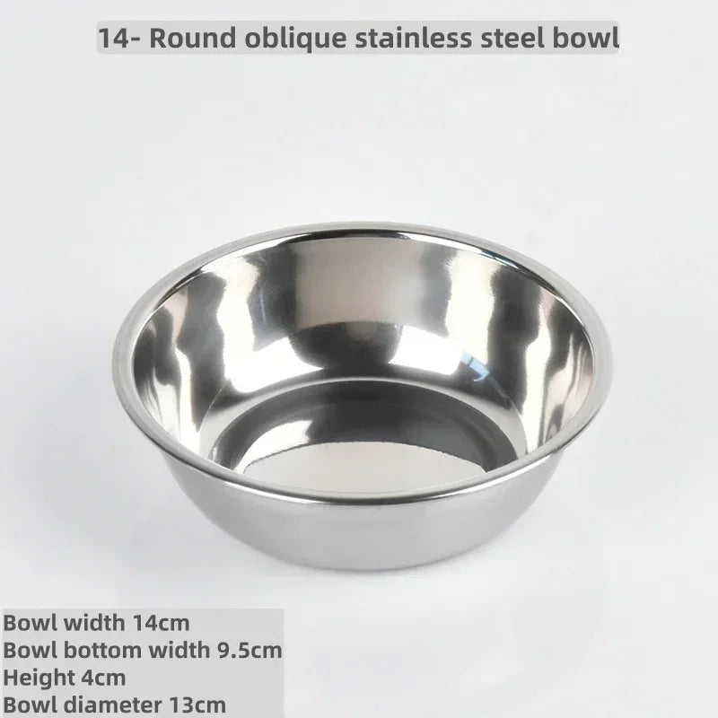 Dog Double Bowl Silicone Mat Cat Pet Food