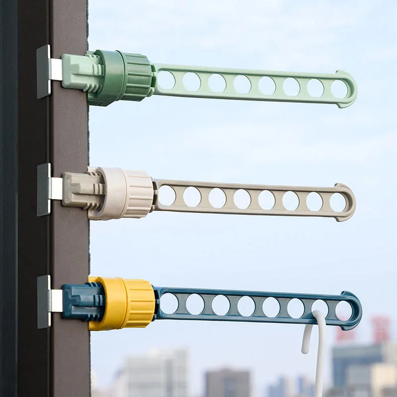 Window Frame Clothes Hanger Hanging Drying Rack Indoor