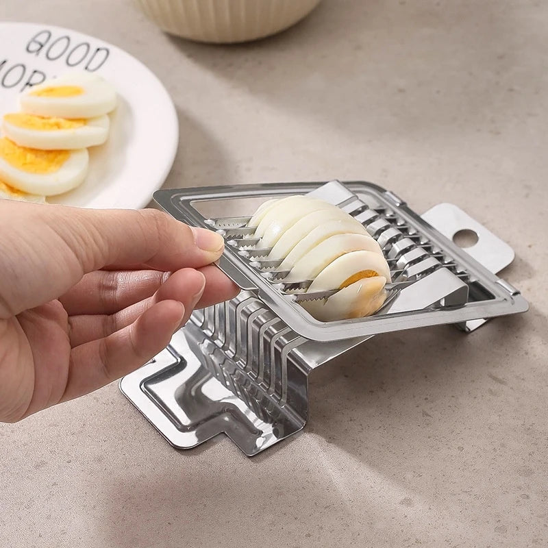 Egg Slicers Chopper Stainless Steel Fruit Salad Ham