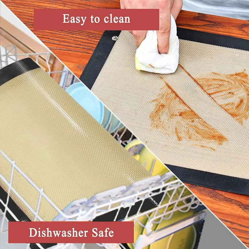 1pc Silicone Baking Mat Button Non-Stick Reusable Heat