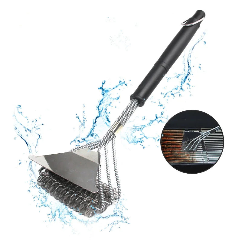 Barbecue Grill Bbq Brush Clean Safe Grill Brush