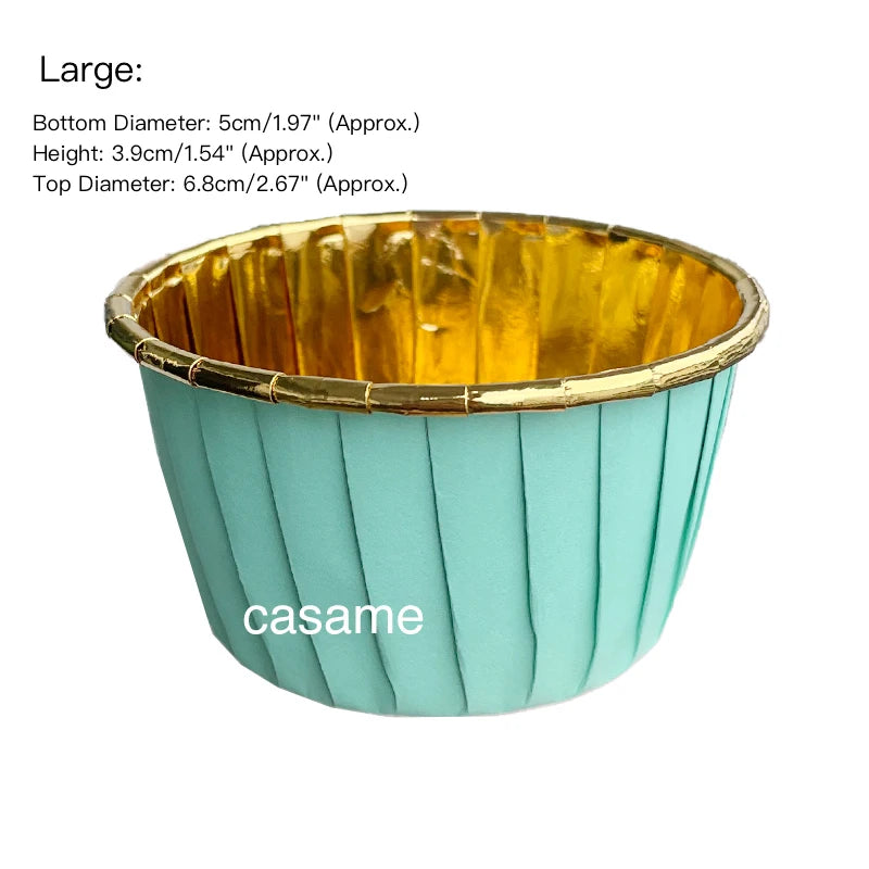 10/20 Large Big Cupcake Paper Cup Oilproof Liner