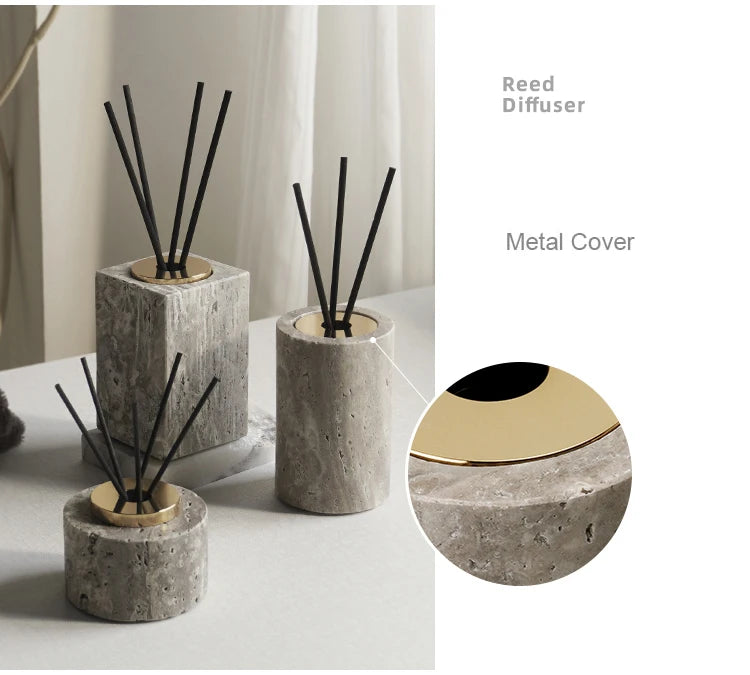 Grigio Travertino Bathroom Sets Vintage Marble Soap Holder