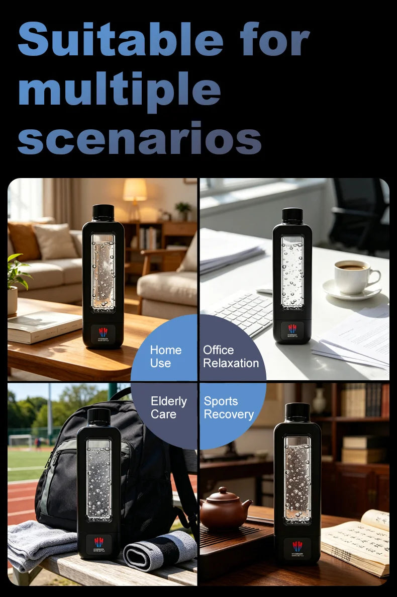 Bestselling 8000ppb Intelligent Hydrogen Water Bottle Spe/Pem