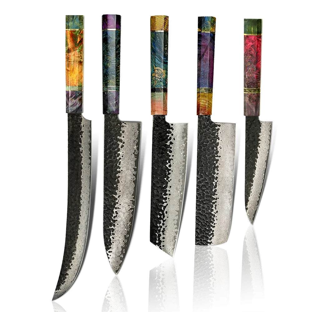 Knives Hand Forged 67 Layers Damascus Steel Japanese