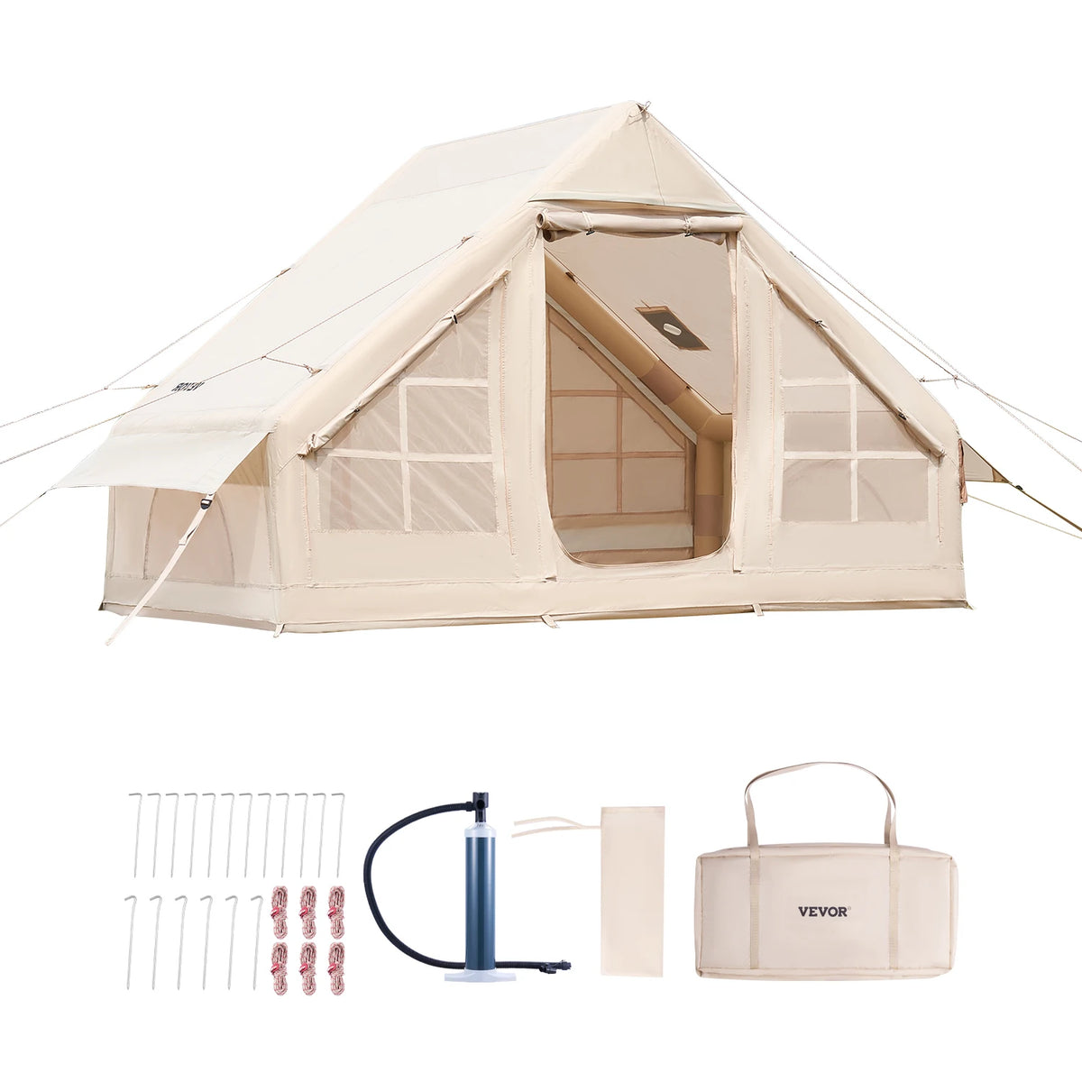 Succebuy Inflatable Tents Camp Easy Setup Blow Up