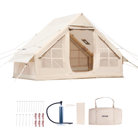 Succebuy Inflatable Tents Camp Easy Setup Blow Up