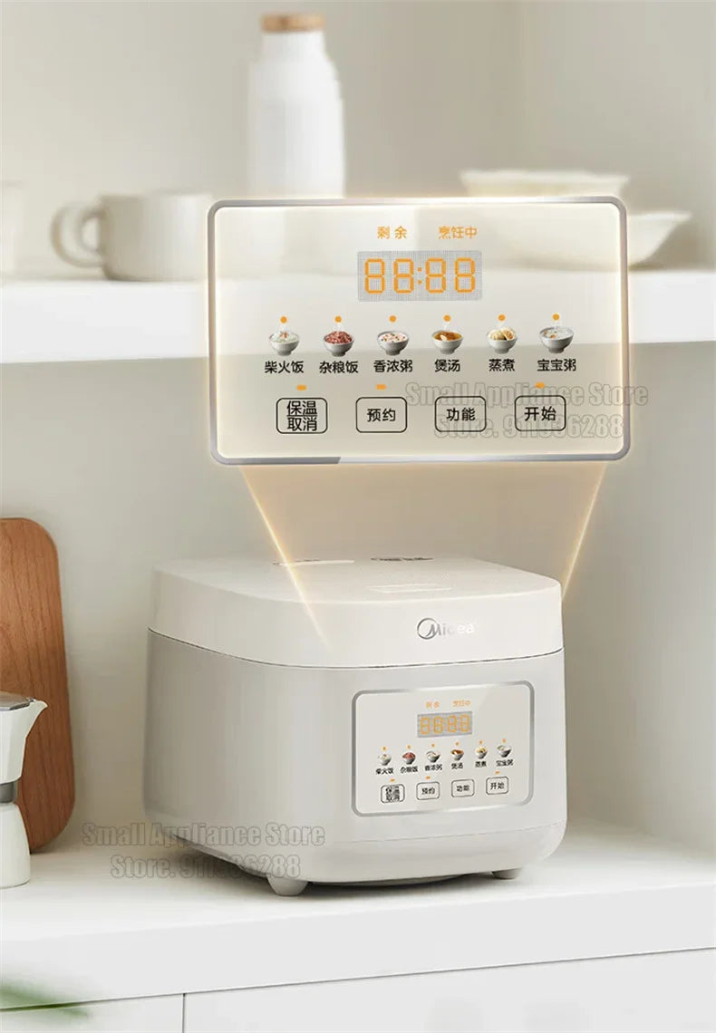 Midea Healthy Rice Cooker 3l No Coating Stainless
