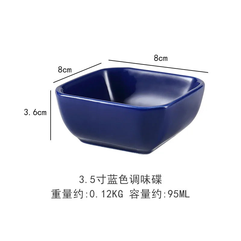 Ceramic Dipping Bowls Soy Sauce Dish Dip Bowls