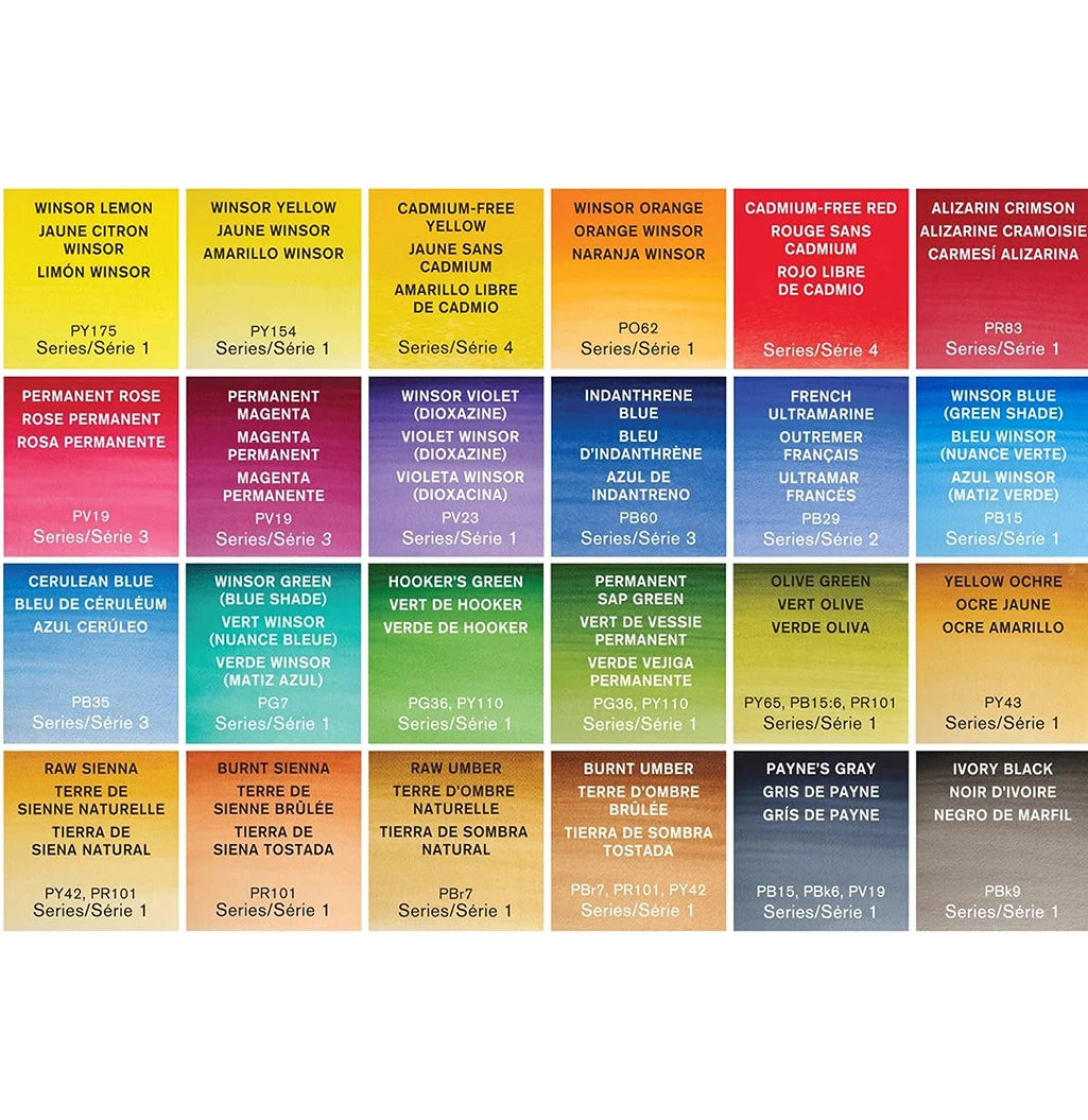 Winsor & Newton Professional Water Colour Lightweight Metal