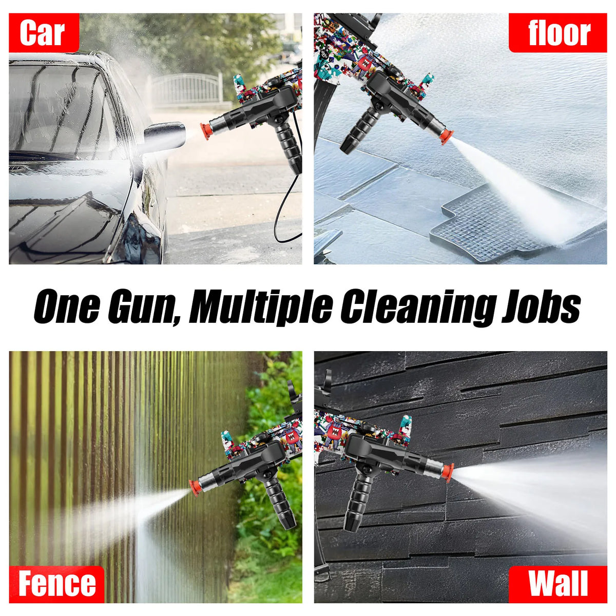High Pressure Power Washer Gun - Quick Connect