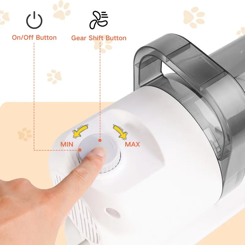 Zongyan Pet All In One Grooming Vacuum Kit