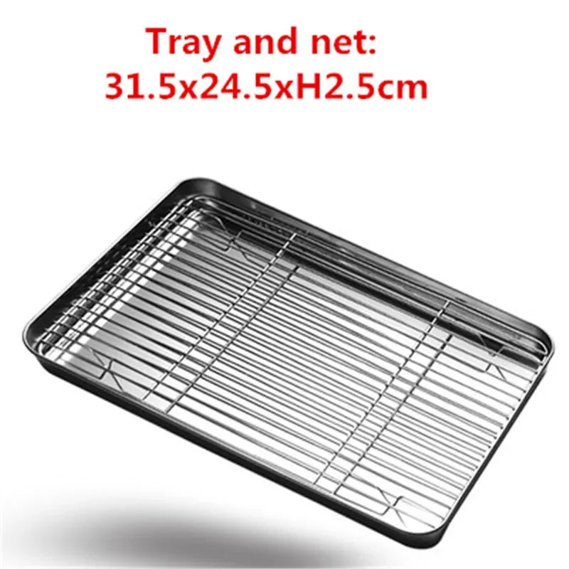 Stainless Steel Bbq Grill Meshes Oven Net Wire