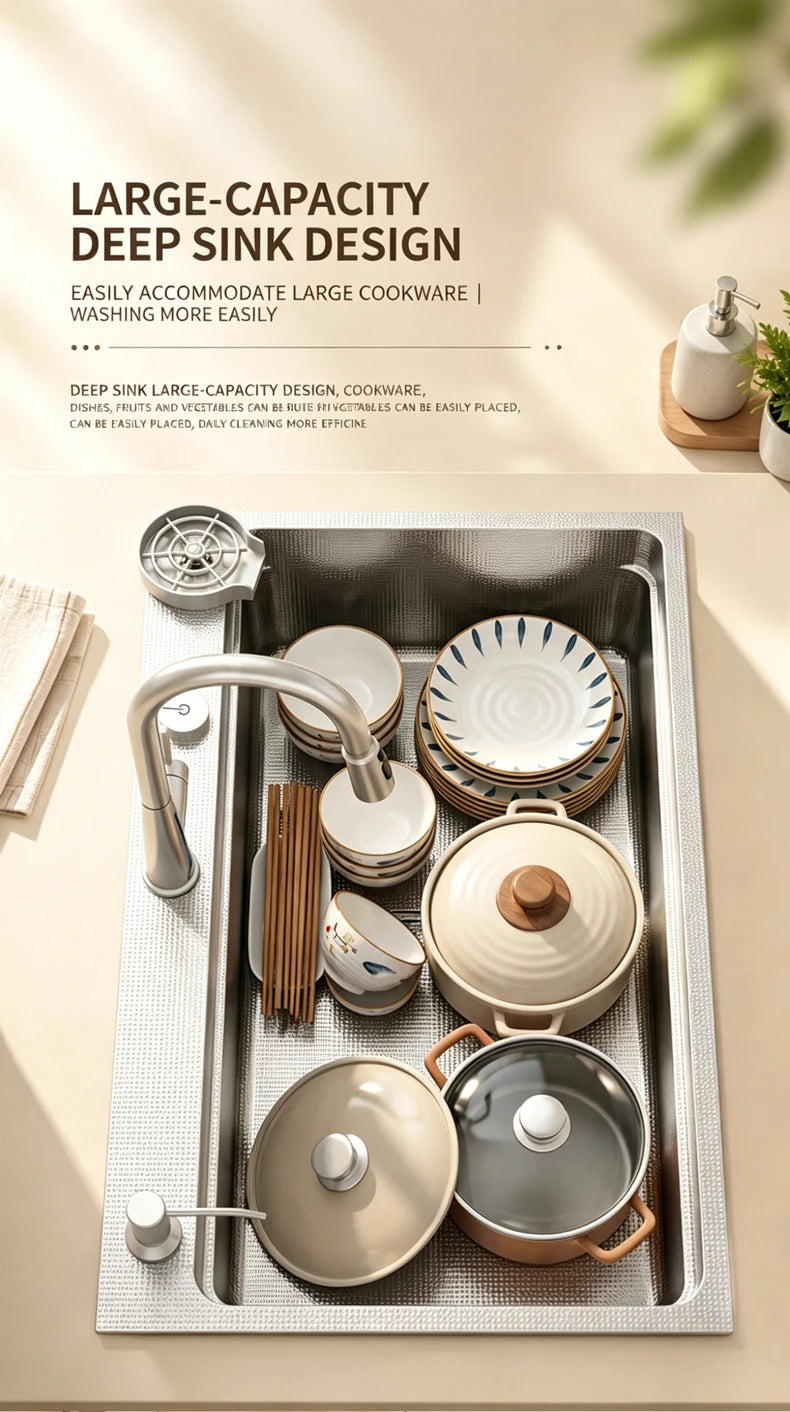 316l Stainless Steel Sink Undermount Sinks Antiscratch Rice