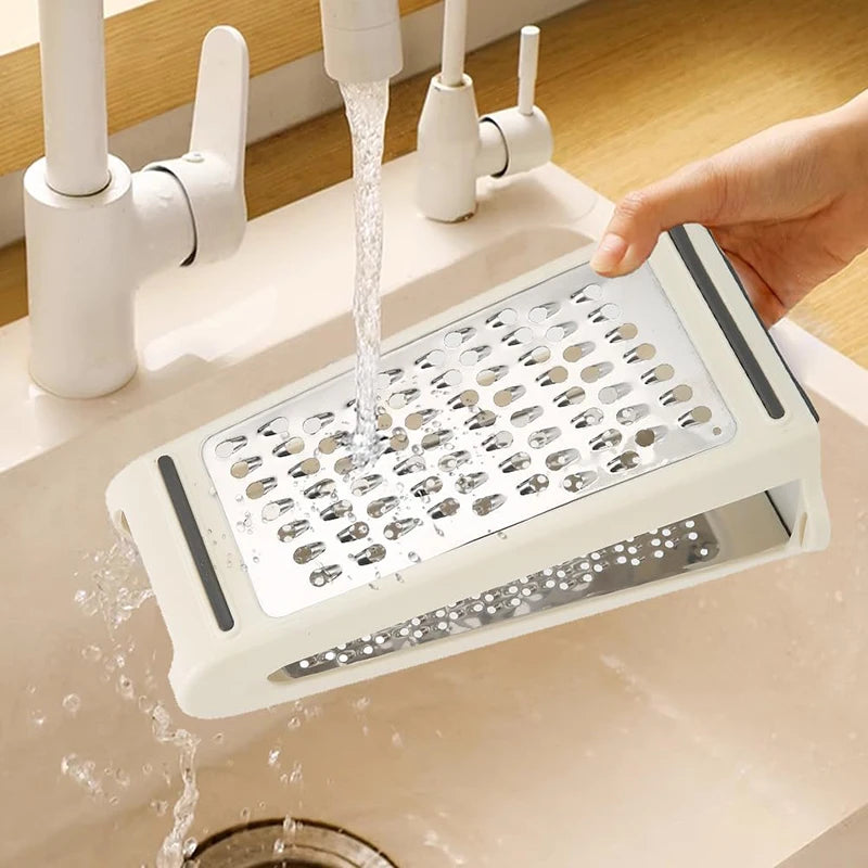 Double-Sided Blades Cheese Grater Vegetable Grater Chopper