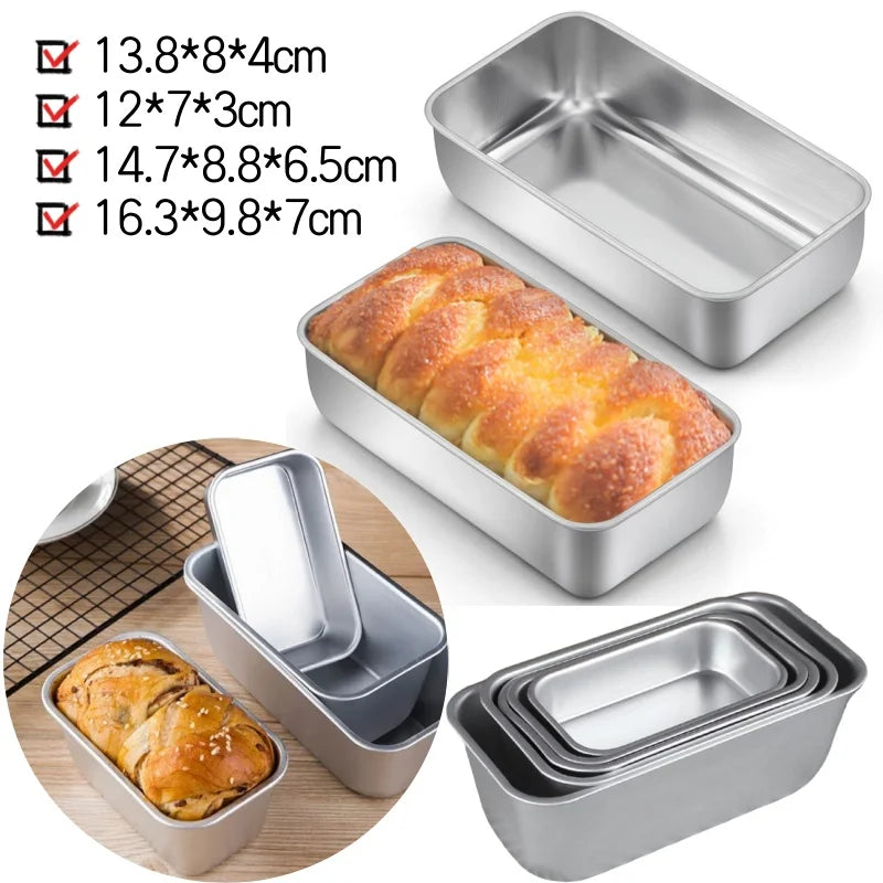 Bread Baking Loaf Pan Cake Mold Non-Stick Aluminum