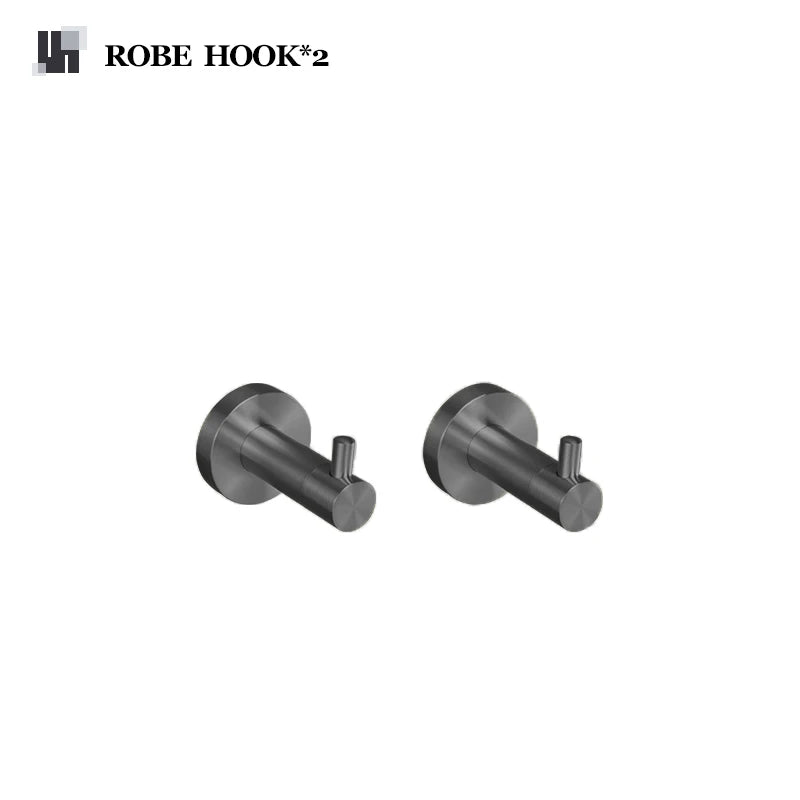 Gray Bathroom Hardware Cup Rack Towel Rack Toilet