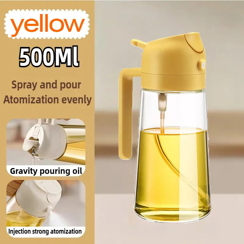 2pcs Oil Spray Dispenser Sprayer Pourer Oil Empty