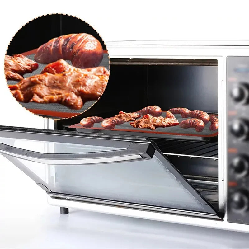 30x40cm Silicone Mat Baking Tray Baking Net Mat