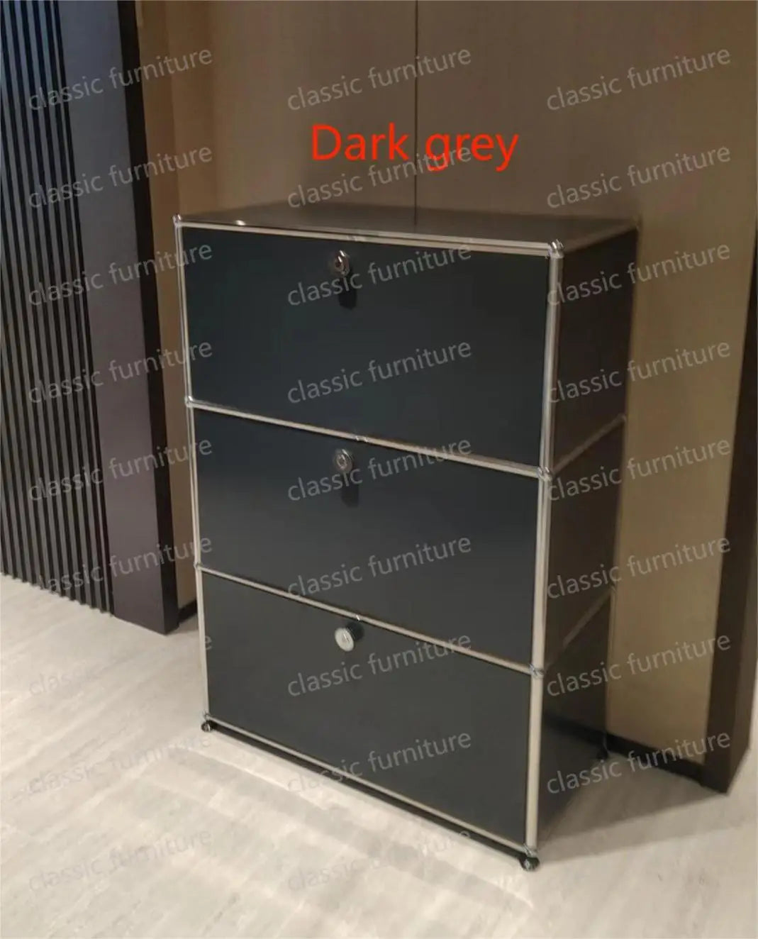 Modular Module Furniture Customized Metal Stainless Steel Cabinet