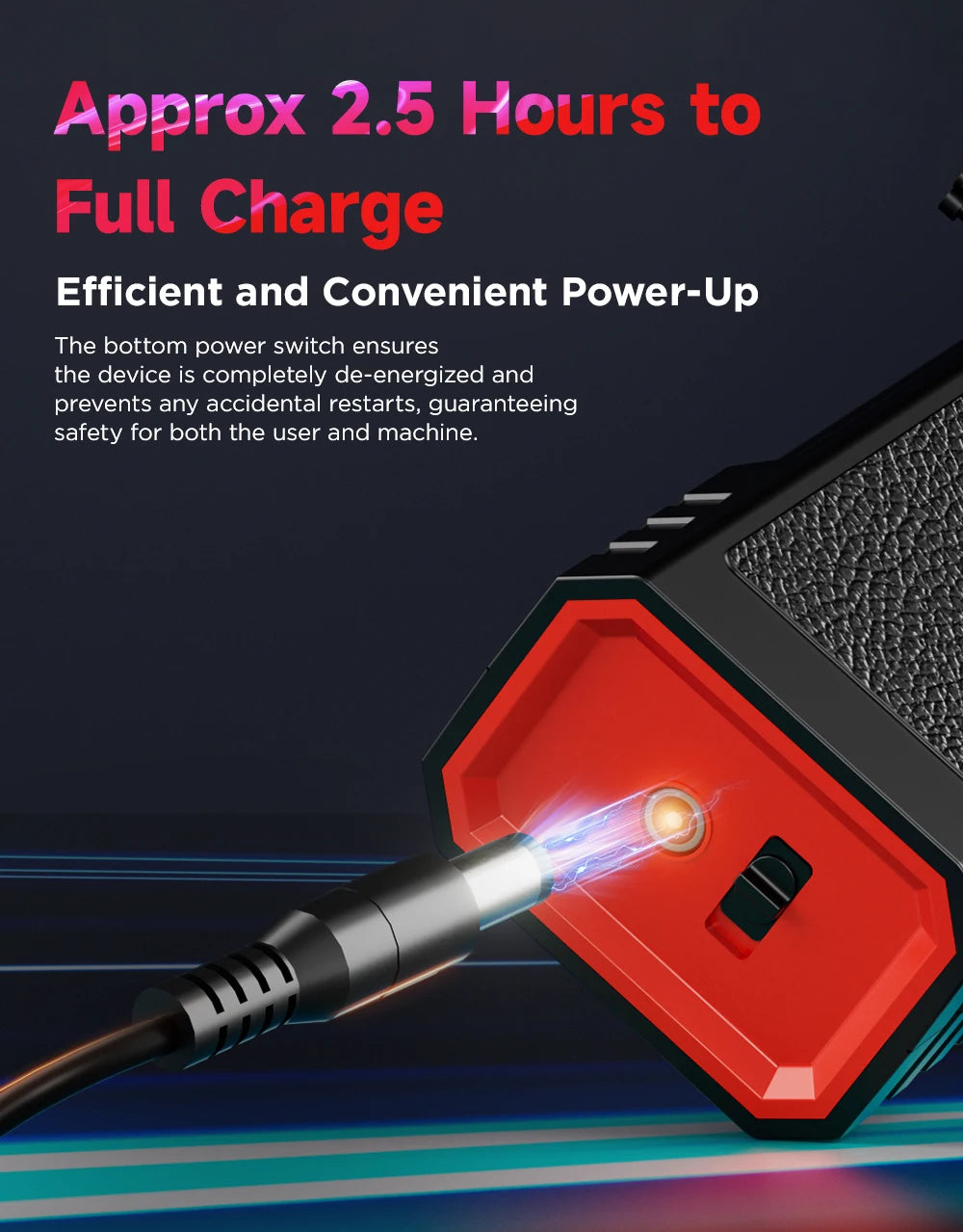 4000mah 4kg Thrust Air Blower Handheld Turbo Jet