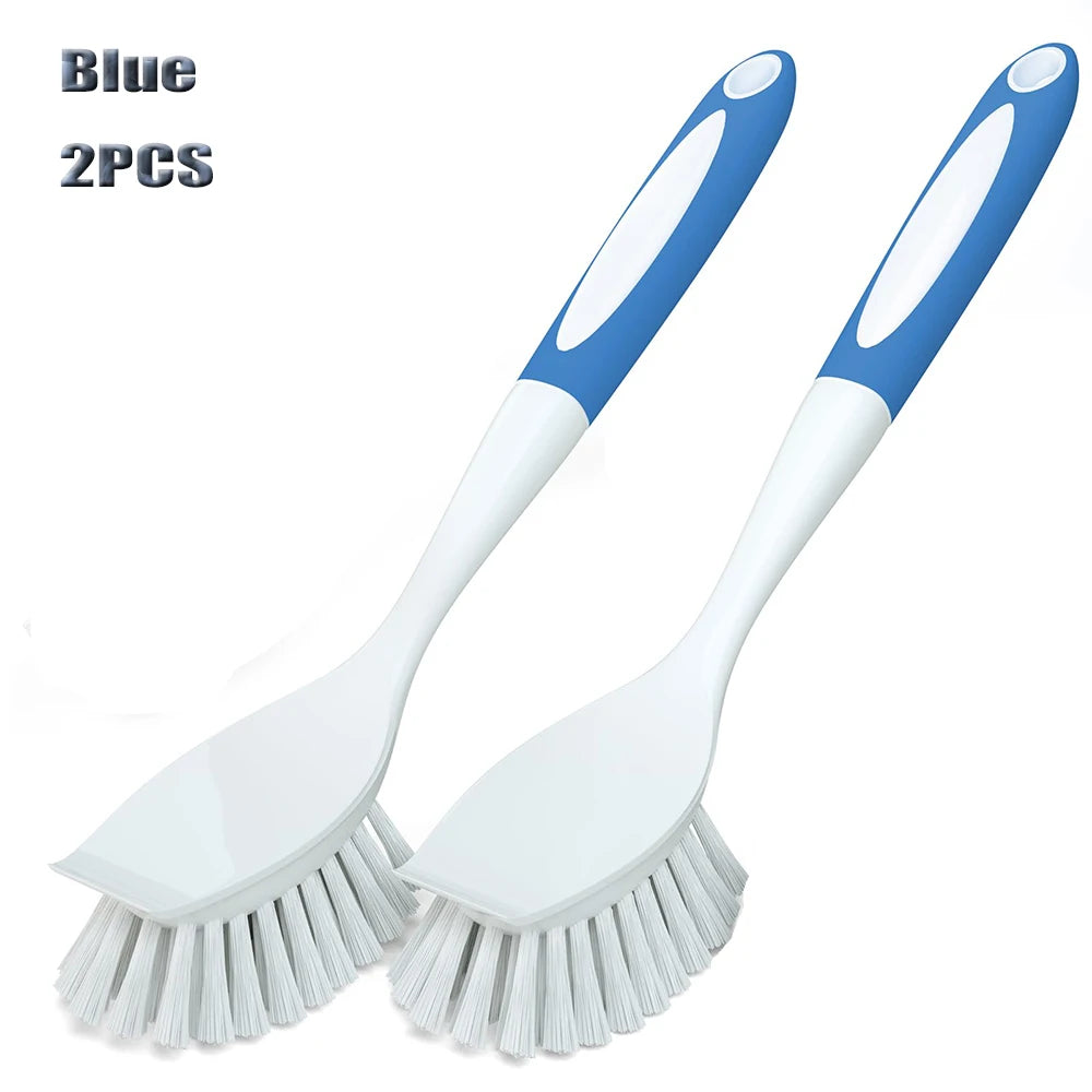 2/4/5/6pcs Cleaning Brush Pad Set Dish Scouring Pad for Cleaning Scouring Pad Kitchen Scrub Brush & Bendable Cup Brushes Dish