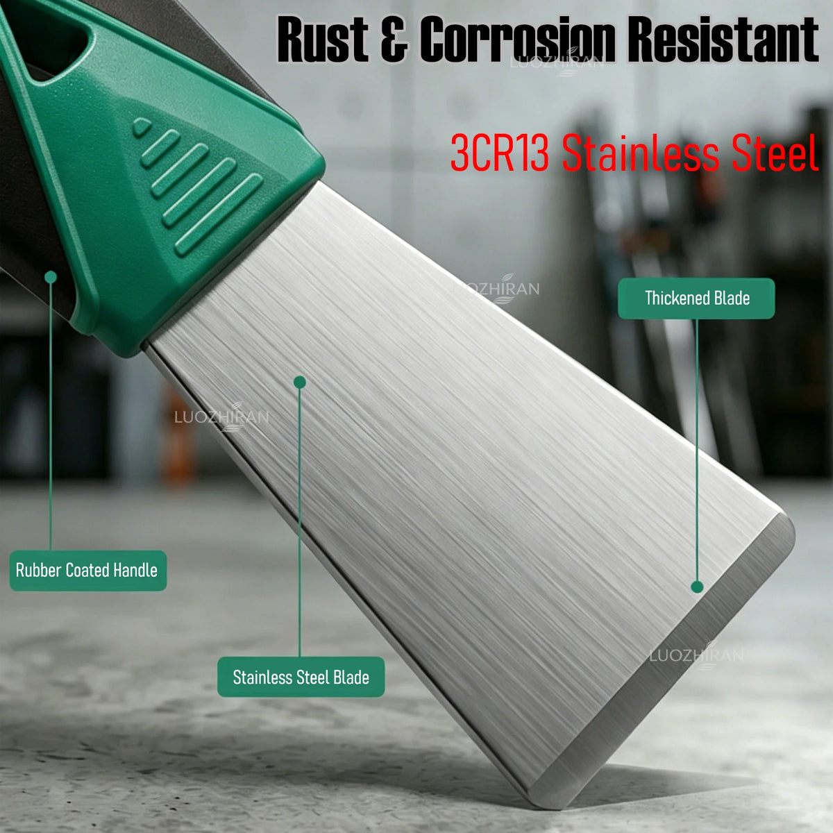 Heavy Duty Scraper Cleaning Shovel Blade Tile Adhesive
