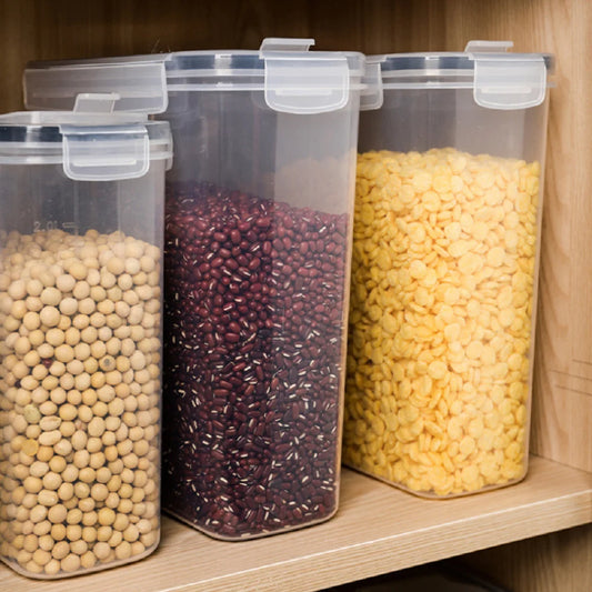 Airtight Food Storage Containers Lids Cereal Container Storage