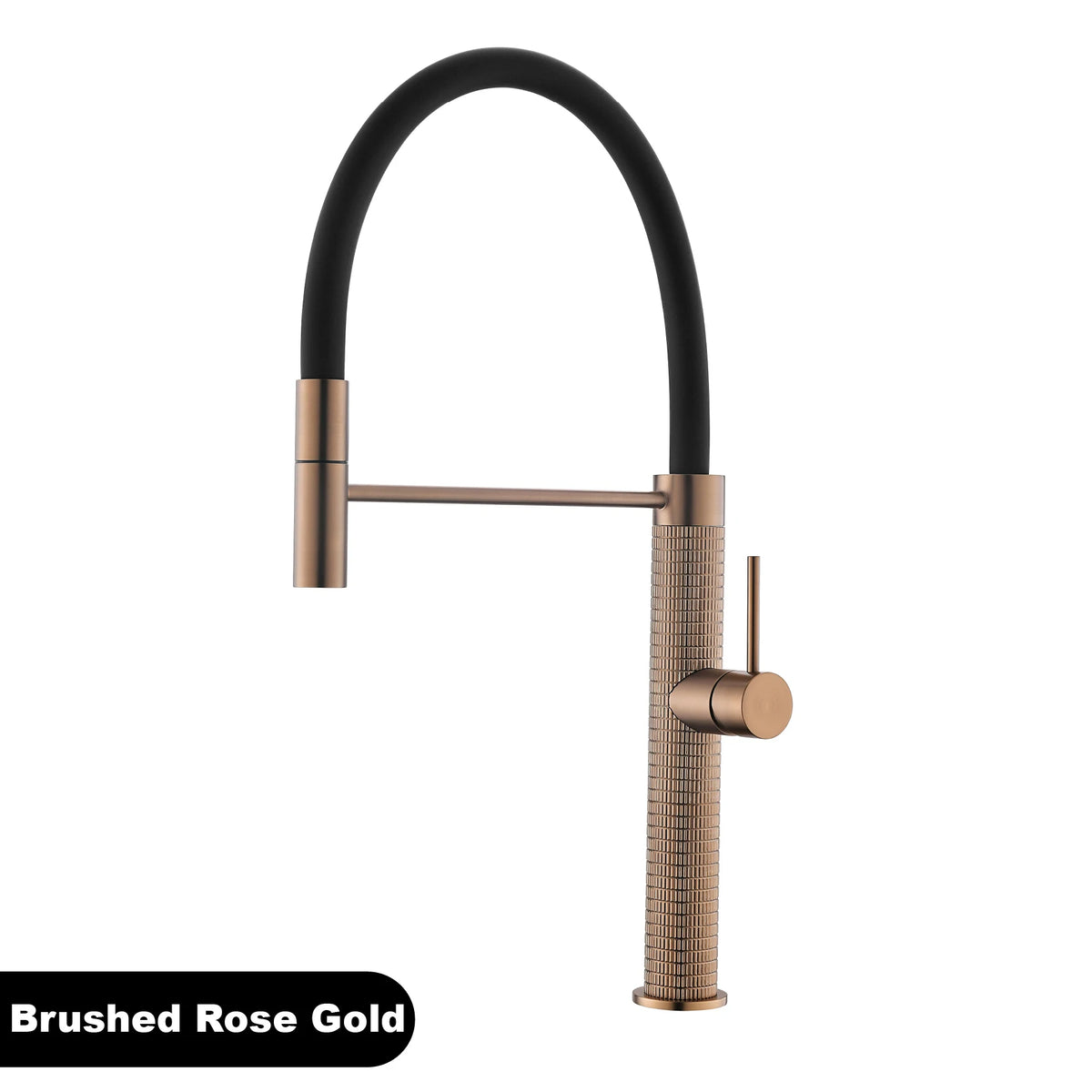 Luxury Brass Brushed Gold Faucet Modern One Handle