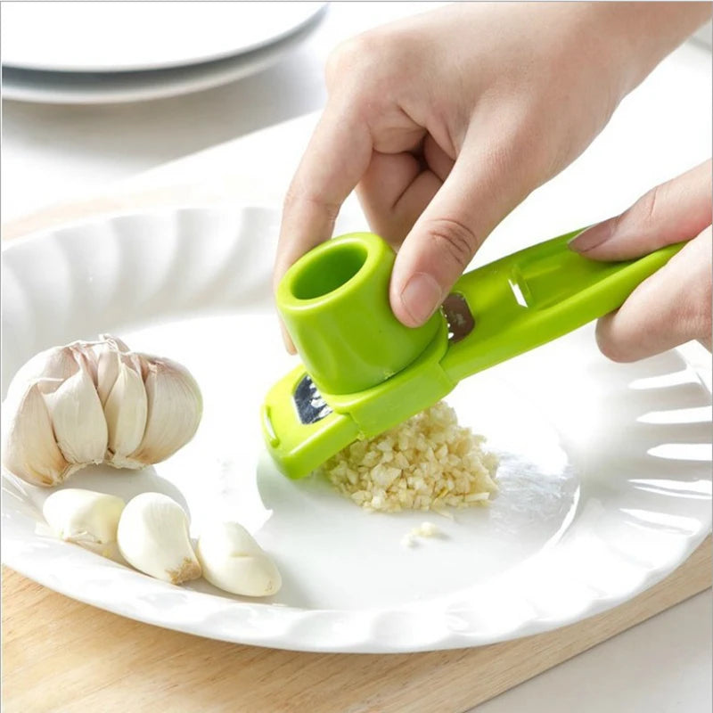 Pack Mini Garlic Grinder Creative Garlic Press Garlic