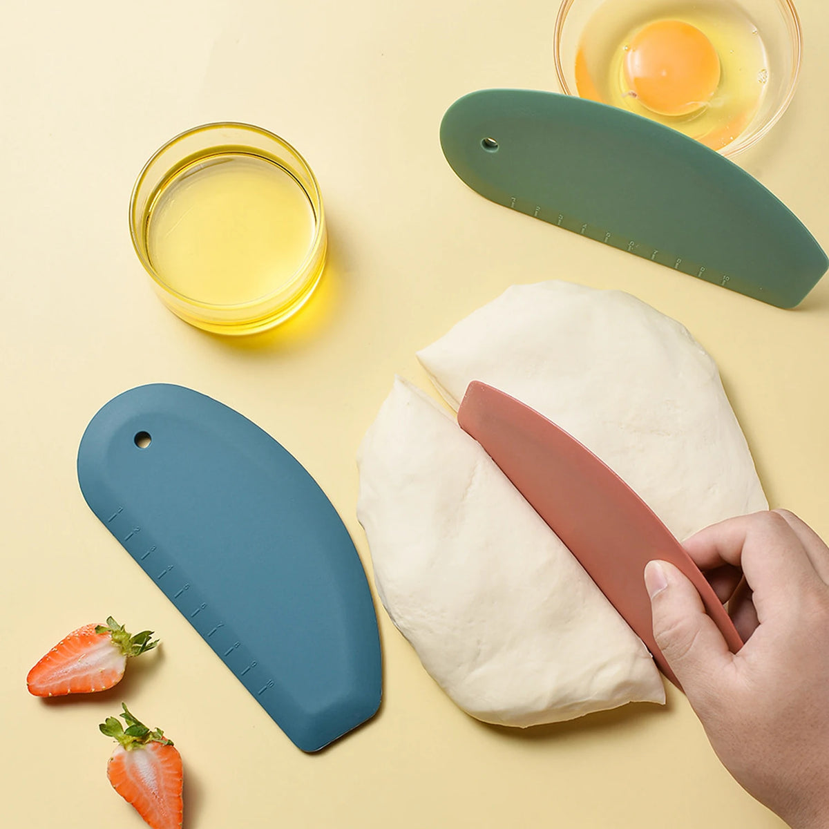 Dough Scraper Dough Cutter Bench Scraper Dough Scrapers