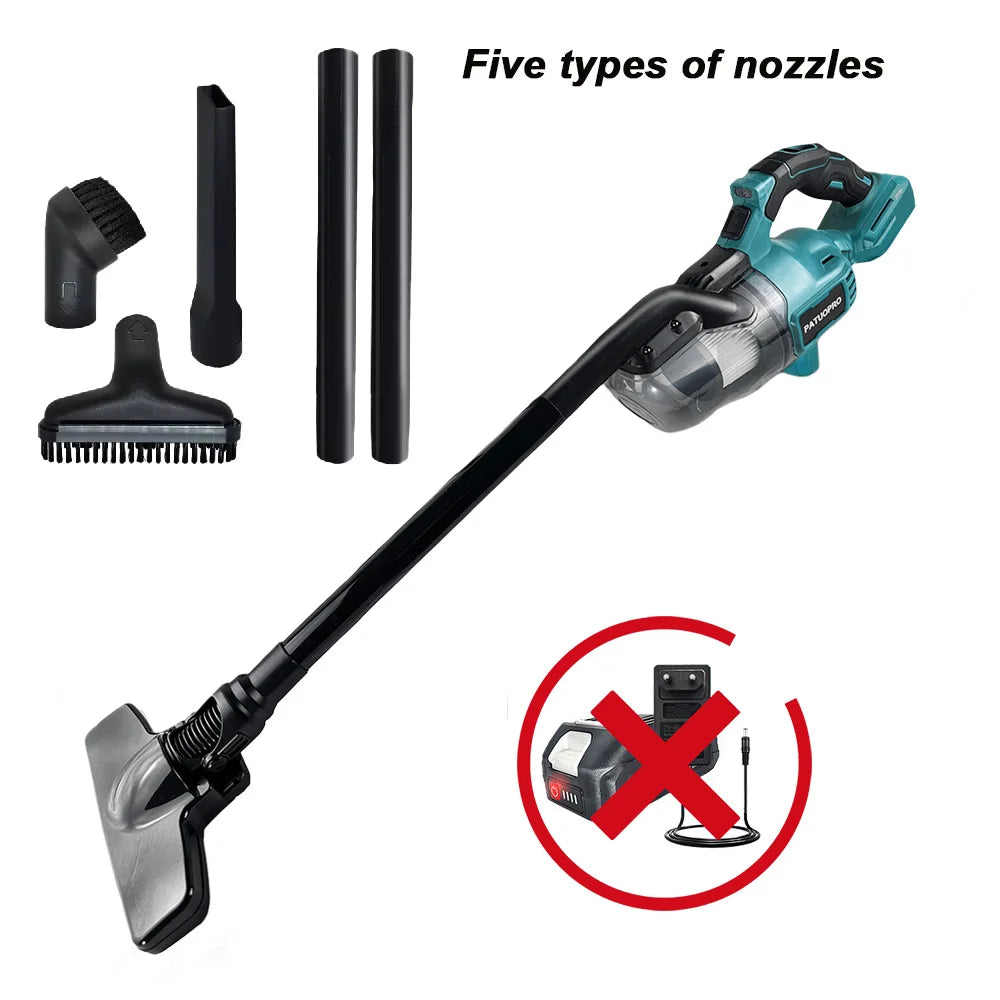 Cordless Handheld Electric Vacuum Cleaner Makita 18v Battery