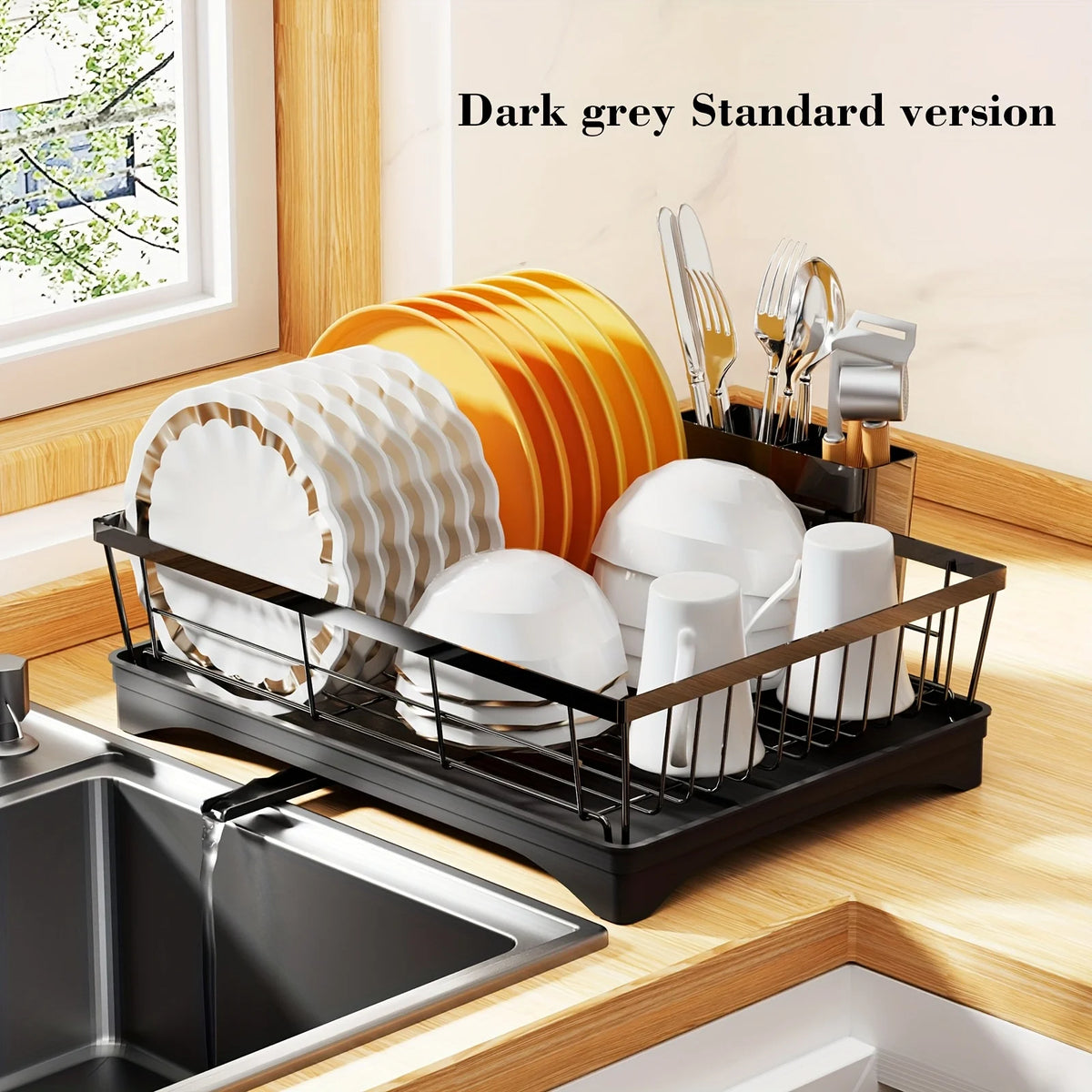 Tier Tier Dish Drying Rack Counter Dish Drainers