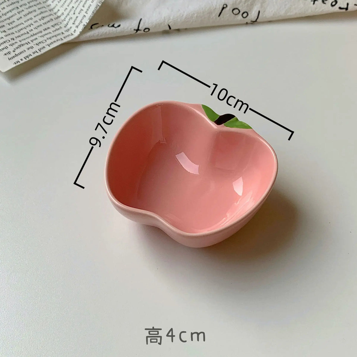 Cute Fruit Plate Underglaze Small Condiment Dish Ceramic
