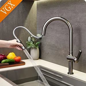 Vgx Gold Faucet Dual Spout Pure Drinking Water