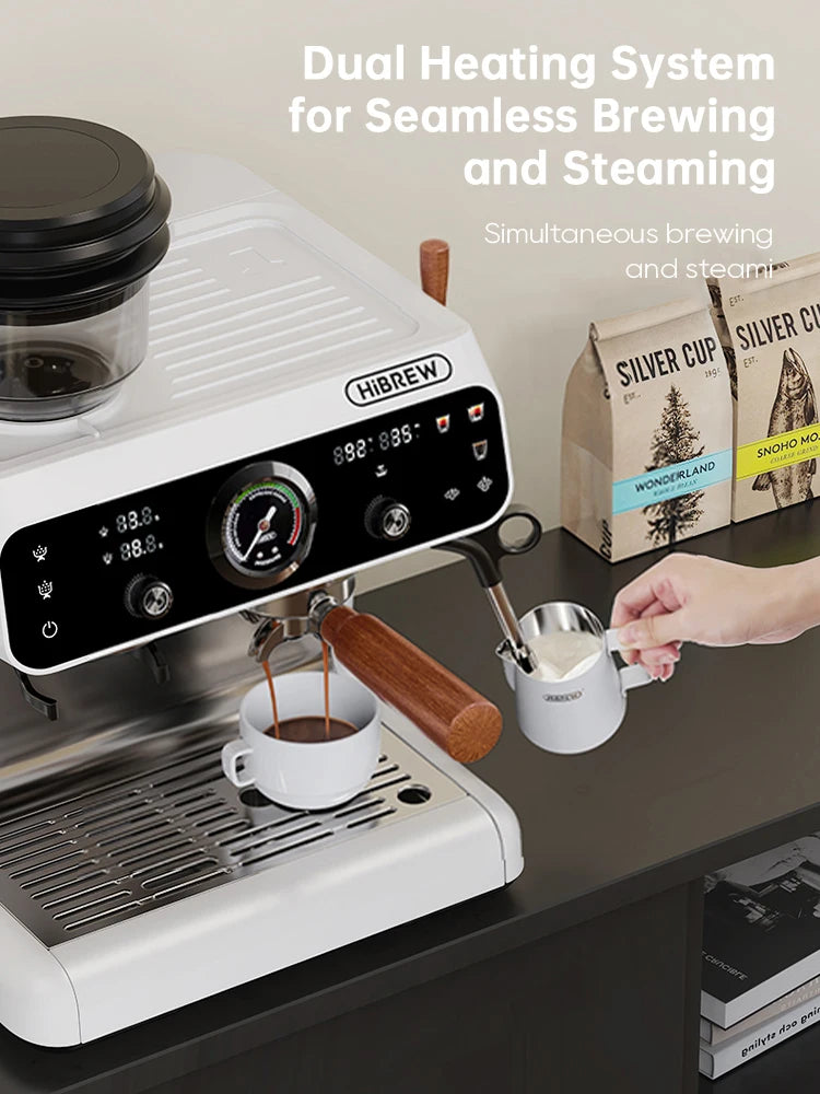 Hibrew Dual Ther Oblocks Barista Pro Espresso Machine