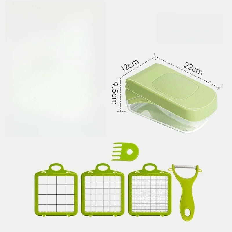 Vegetable Cutting Artifact Grater Potato Slicer Shredder Onion