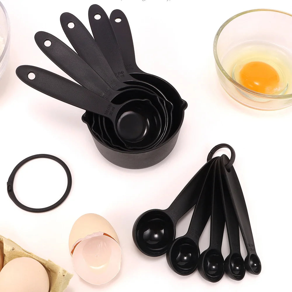 11pcs Plastic Measuring Cups&Egg Yolk Separator Divider Stackable