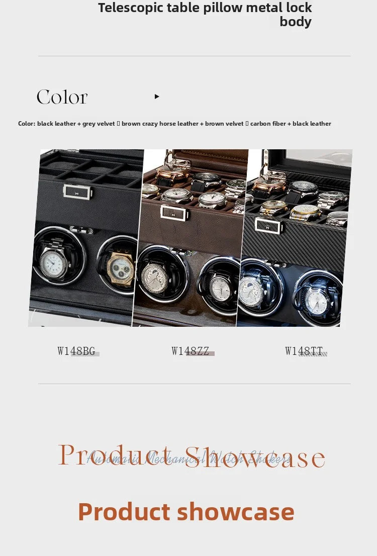 Watch Winders Mechanical Watches Automatic Rotator Holder Double