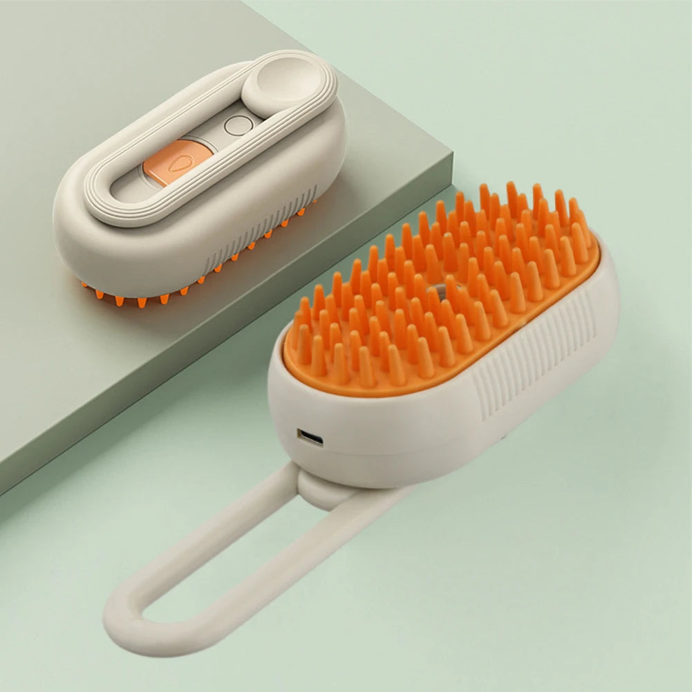 Usb Rechargeable Cat Dog Grooming Comb Electric Water